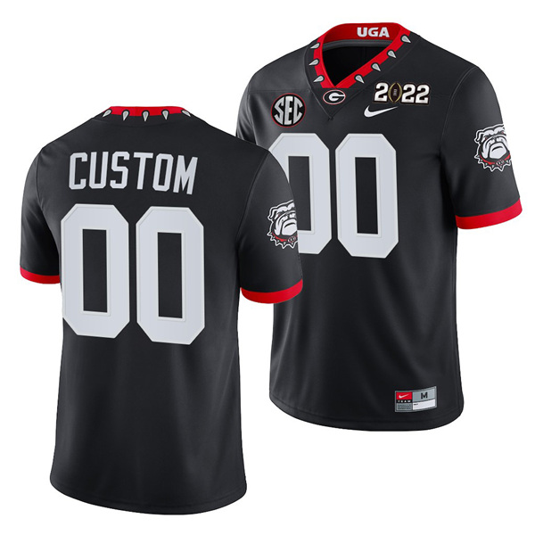 Men’s Georgia Bulldogs ACTIVE PLAYER Custom 2022 Patch Black College Football Stitched Jersey Men’s Georgia Bulldogs ACTIVE PLAYER Custom 2022 Patch Black College Football Stitched Jersey